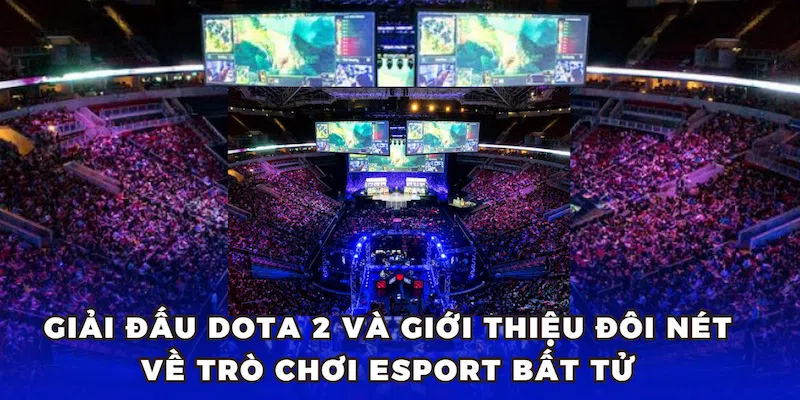Giải đấu Dota 2 và giới thiệu đôi nét về trò chơi Esport bất tử