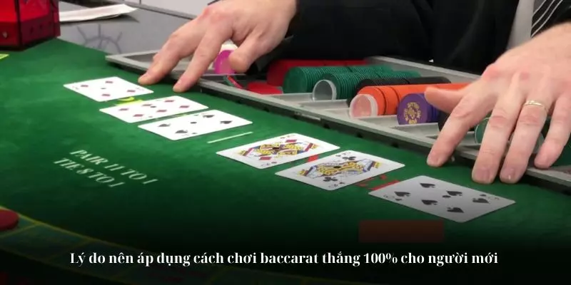 Lý do nên áp dụng cách chơi baccarat thắng 100% cho người mới